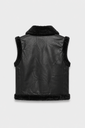[W7000Negro] Chaleco Sherpa HYH W7000 Mujer (S/M, Negro) Foto 5