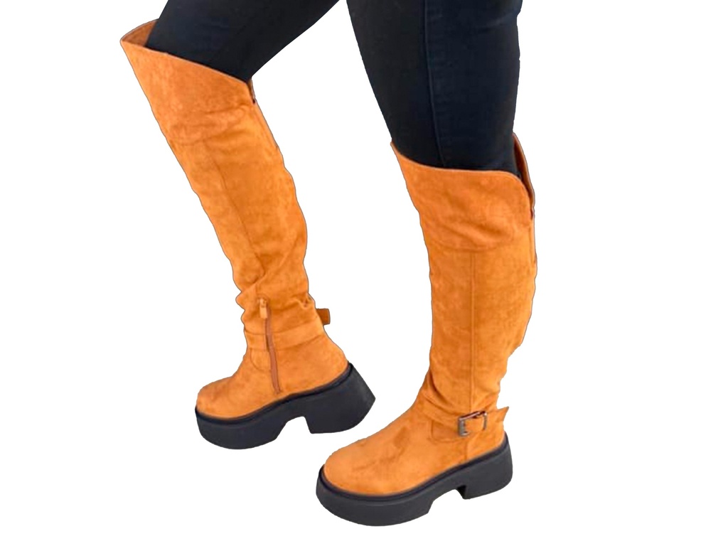 [823-3  camel] Bota de Mujer 823-3  camel (35)