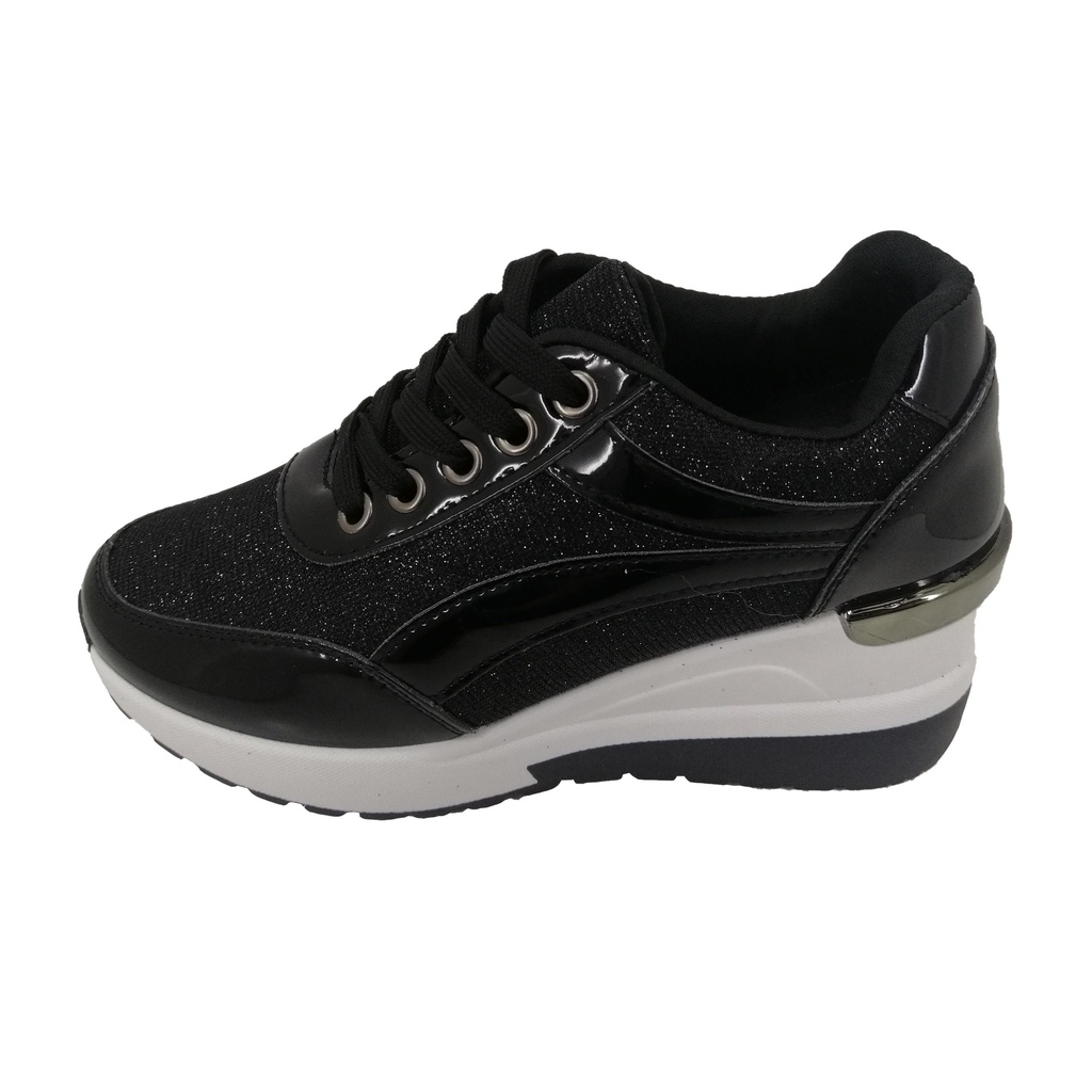 Zapatilla de Mujer PG516-1 NEGRO
