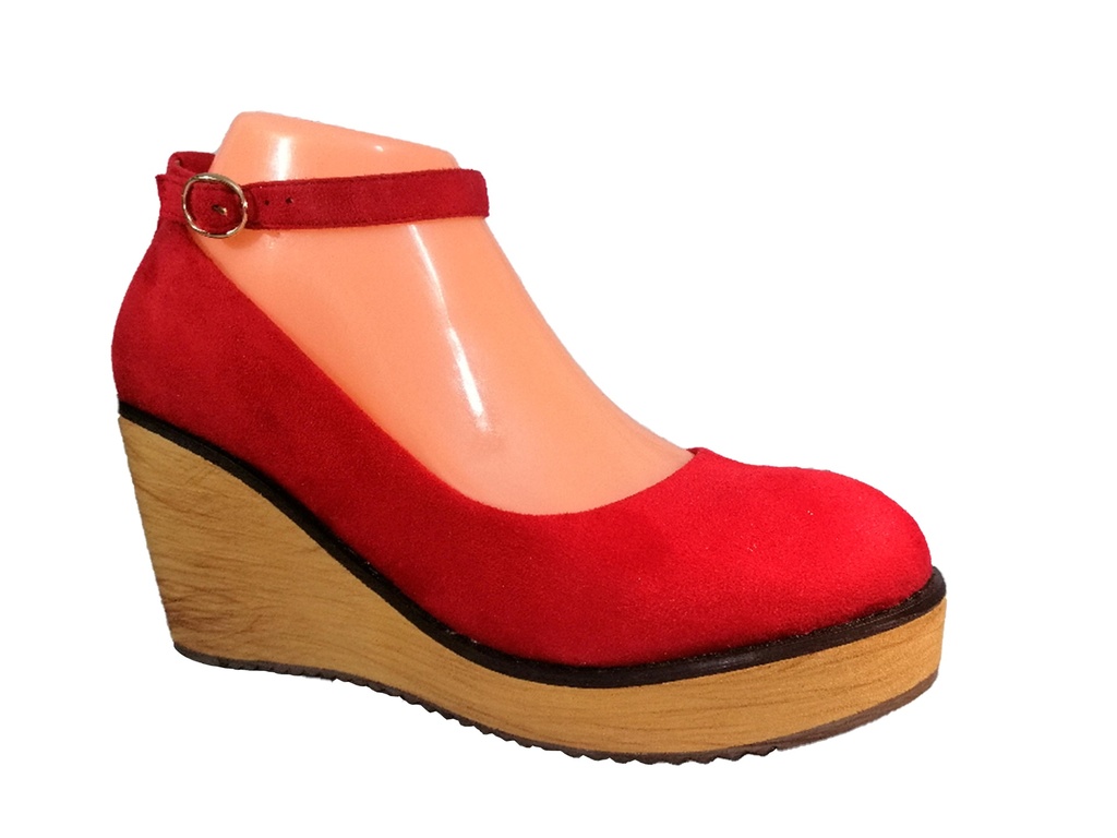 Zapato de Mujer PM1802   Rojo