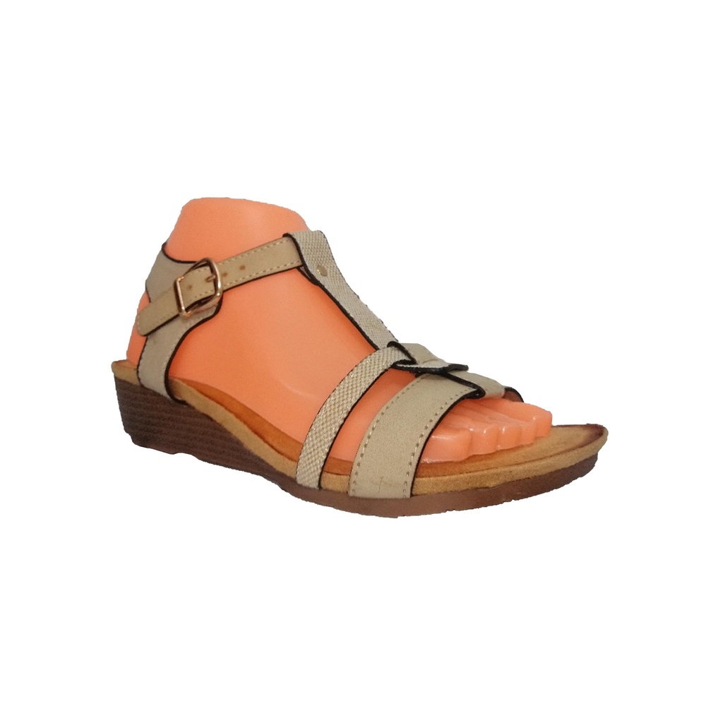 [YS1810 Beige] Sandalia de Mujer YS1810 Beige (37)