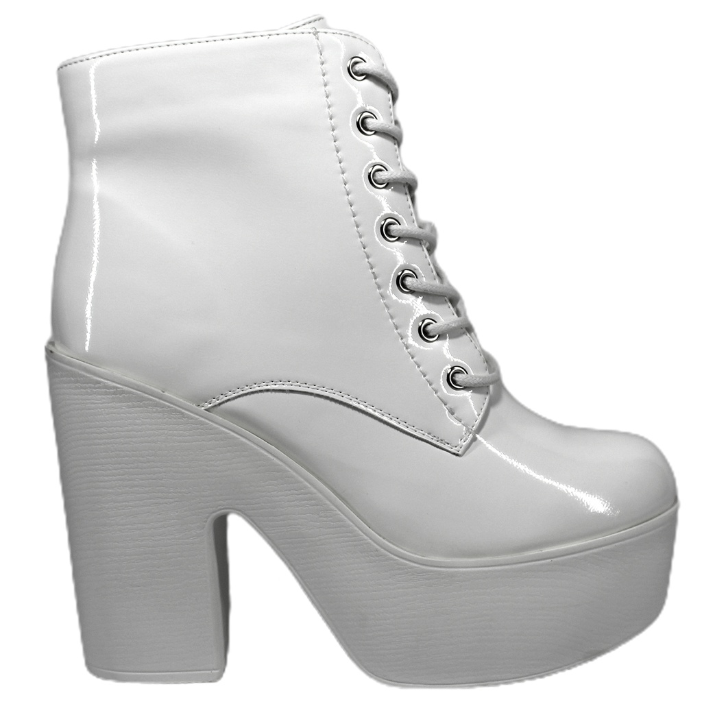 [  PG2260-5A White] Botin Mujer PG2260-5A White (35)