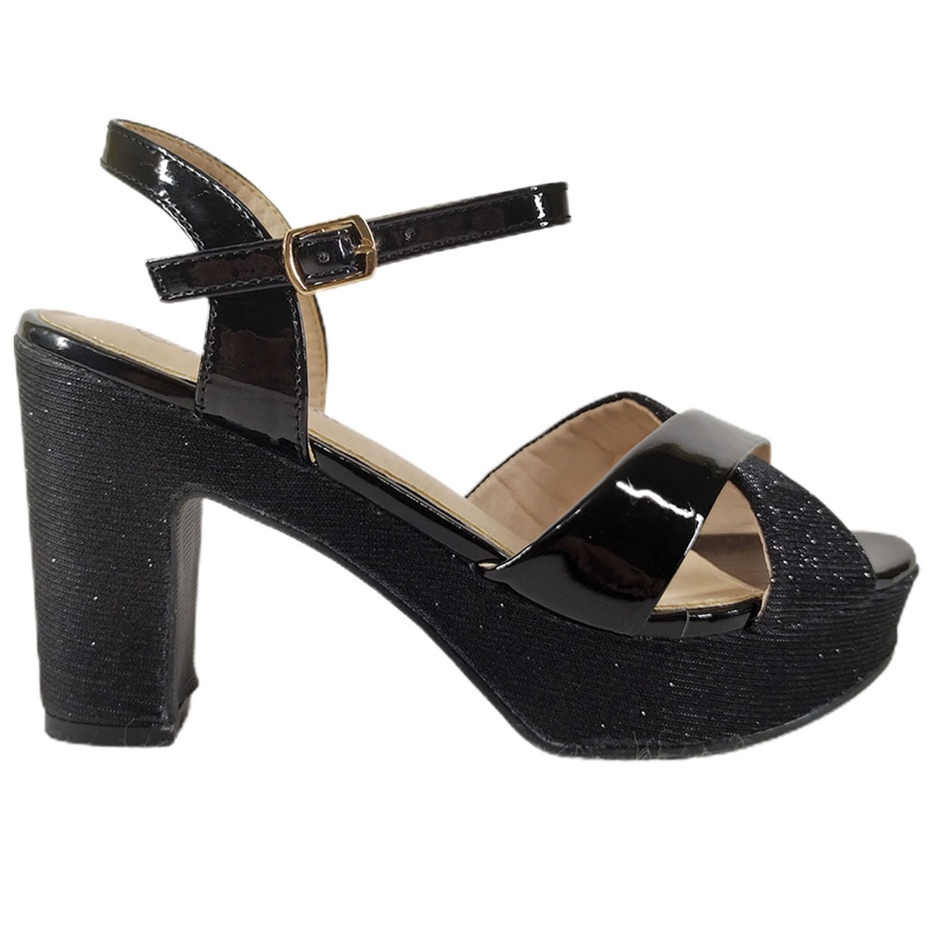 [W220 Negro] Sandalia de Mujer W220 Negro (35)