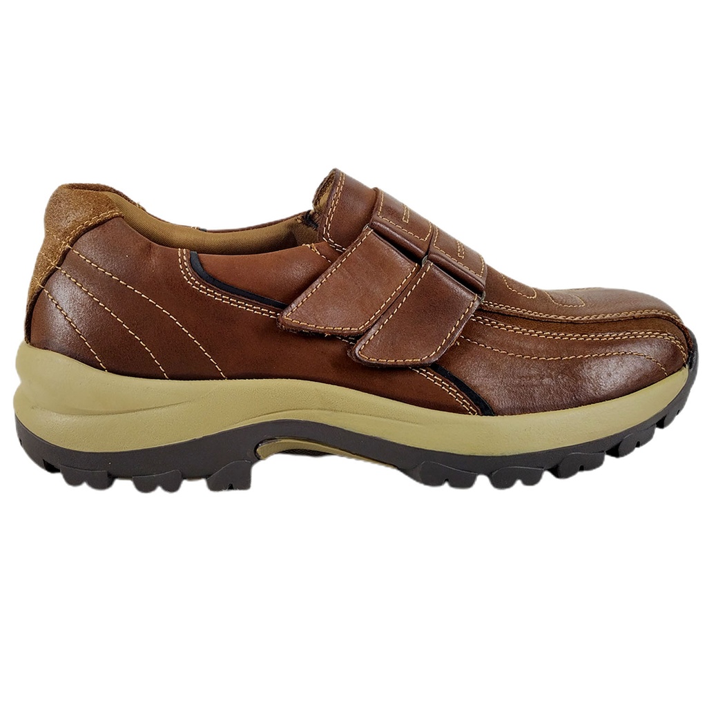 Zapato de Hombre 3012-8 Cuero RedBrown