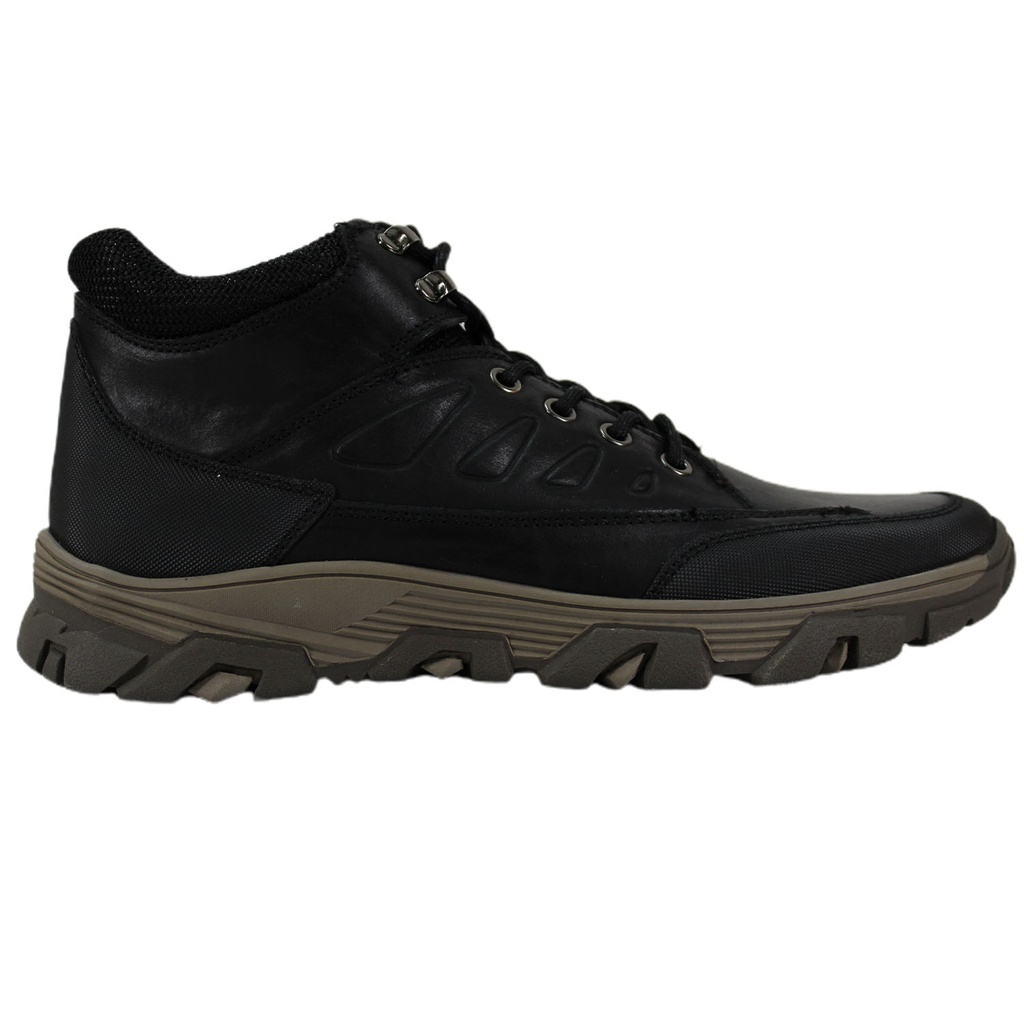 Botin de Cuero Hombre L801 Black