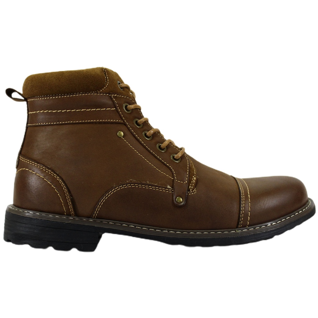 Botin de Cuero Hombre L802 Brown