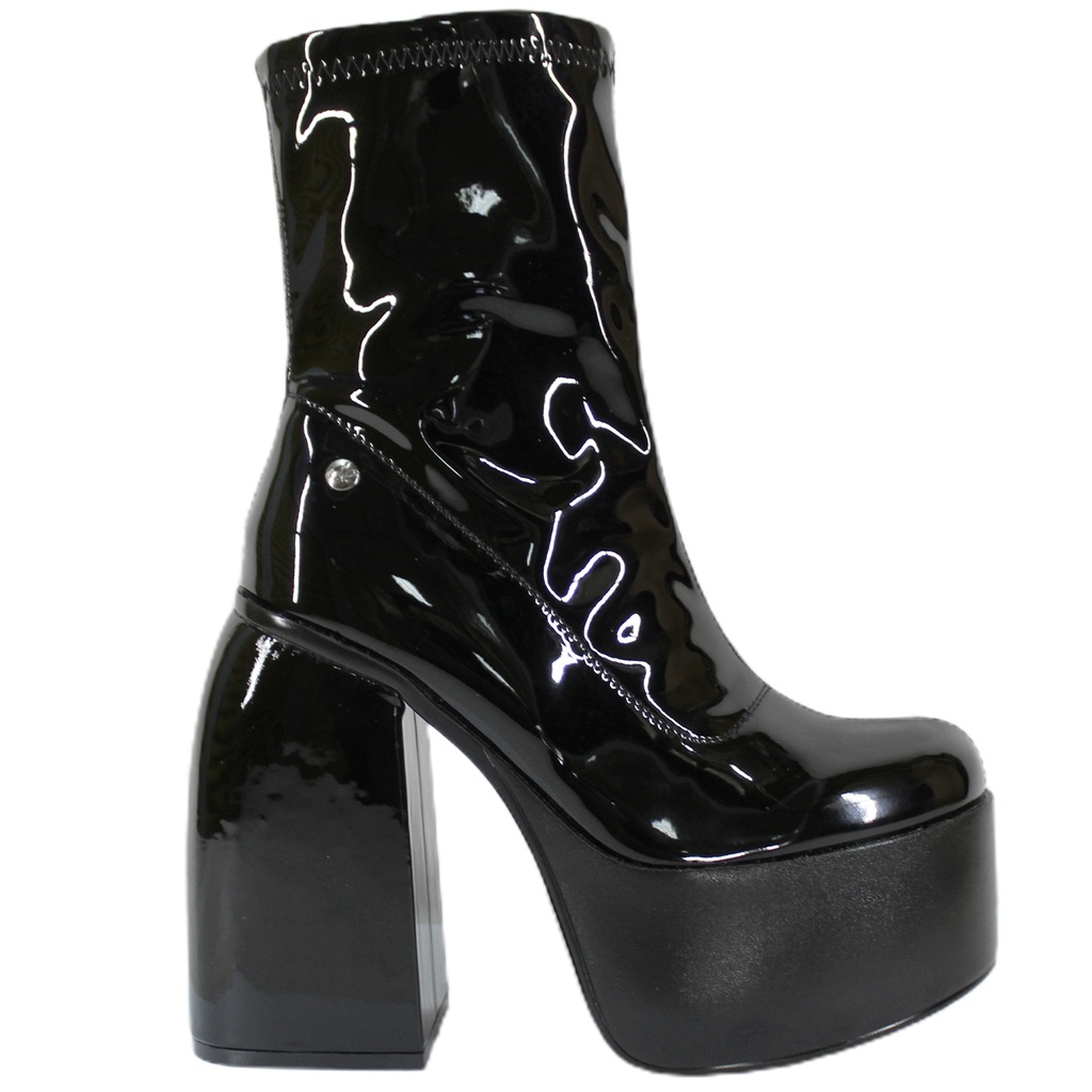 [2418 Negro] Botin Mujer  2418 Negro (35)