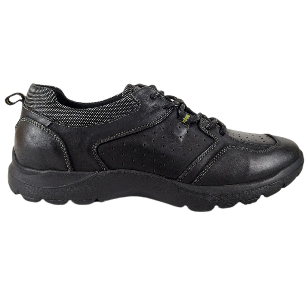 [   8881  Negro] Zapato de Hombre 8881 Cuero Negro (39)