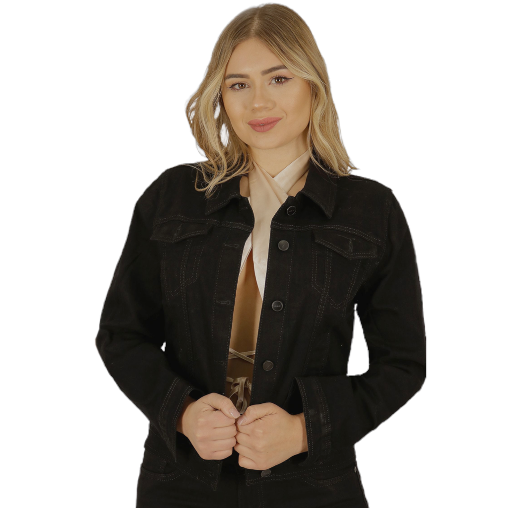 [ J8023-J8031] Chaqueta Negra J8023-J8031 (S)