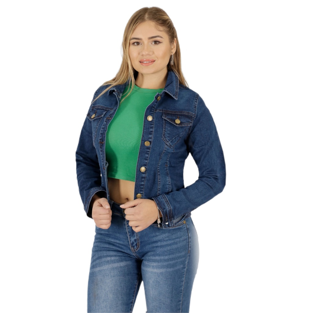 [ J076] Chaqueta Azul J076 (S)