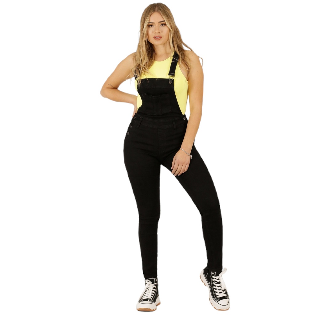 [J9331 Negro] Jardinera de Mujer J9331 Negro (36)