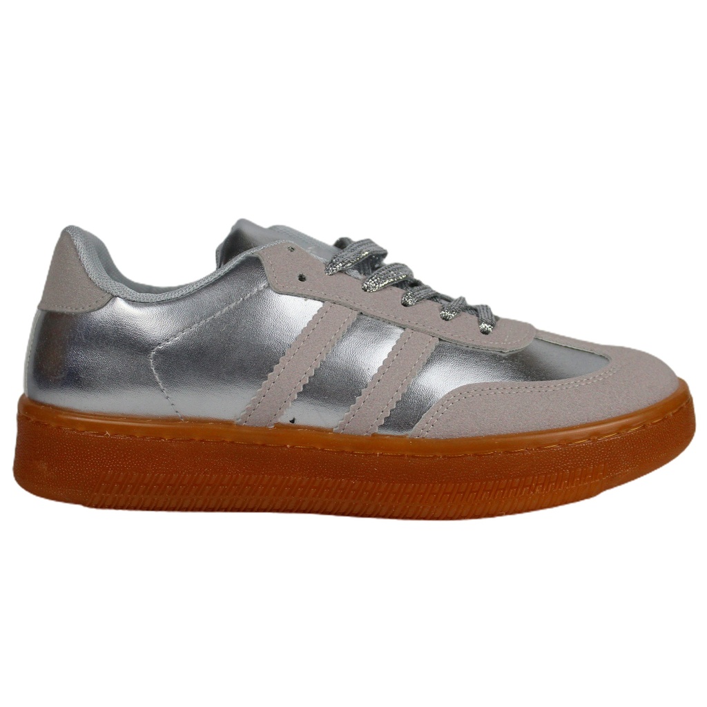 Zapatilla Mujer 7-J285 Silver