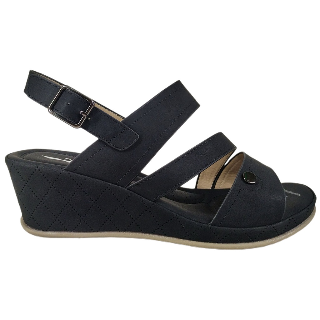[   NHX9523-A10 Negro] Sandalia de Mujer NHX9523-A10 Negro (37)