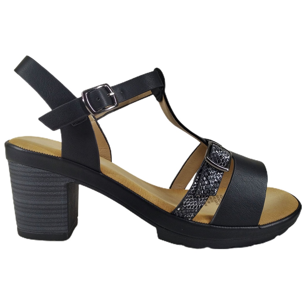 Sandalia de Mujer NH9602-1 Negro
