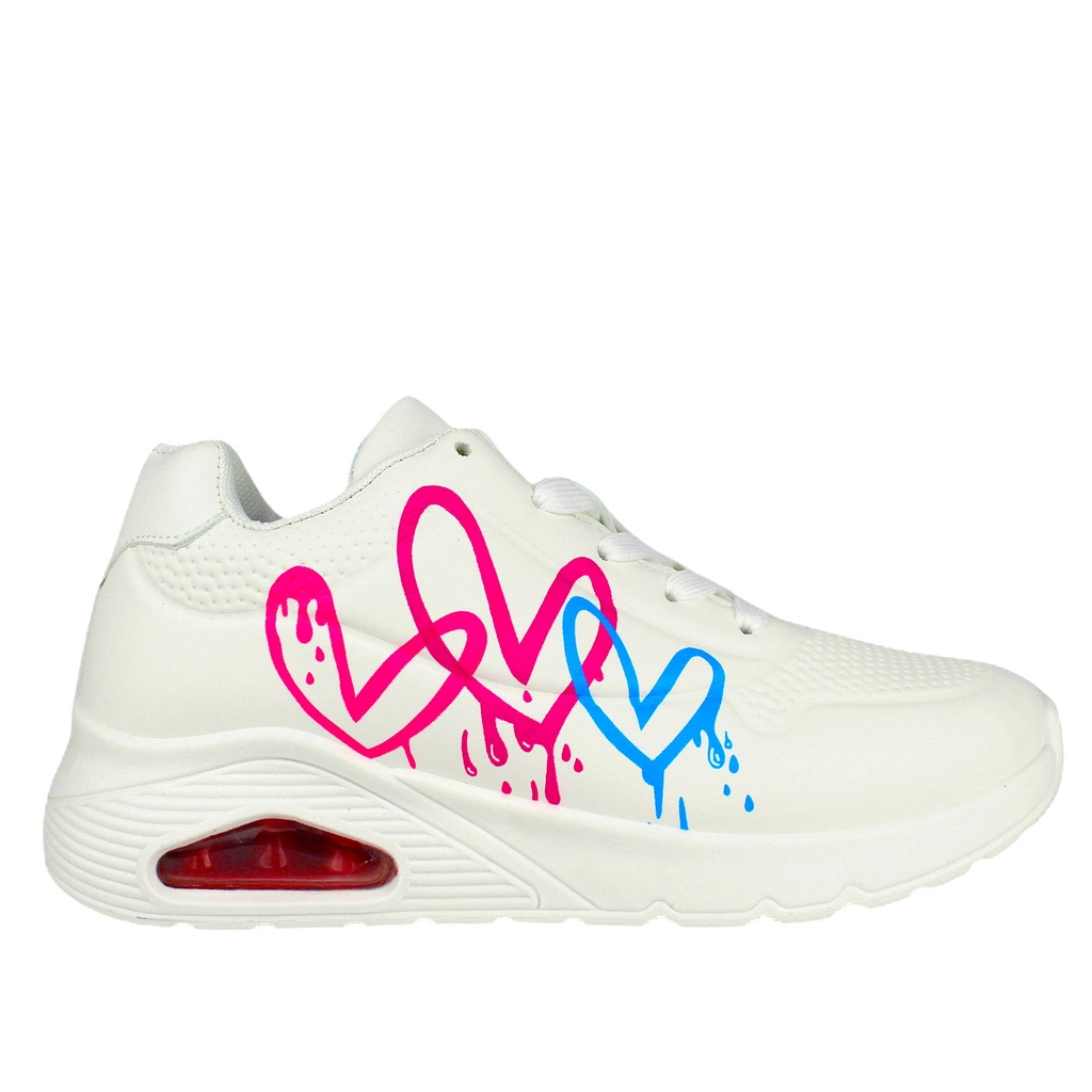 [   QM2403WHITE] Zapatilla de Mujer QM2403WHITE (35)