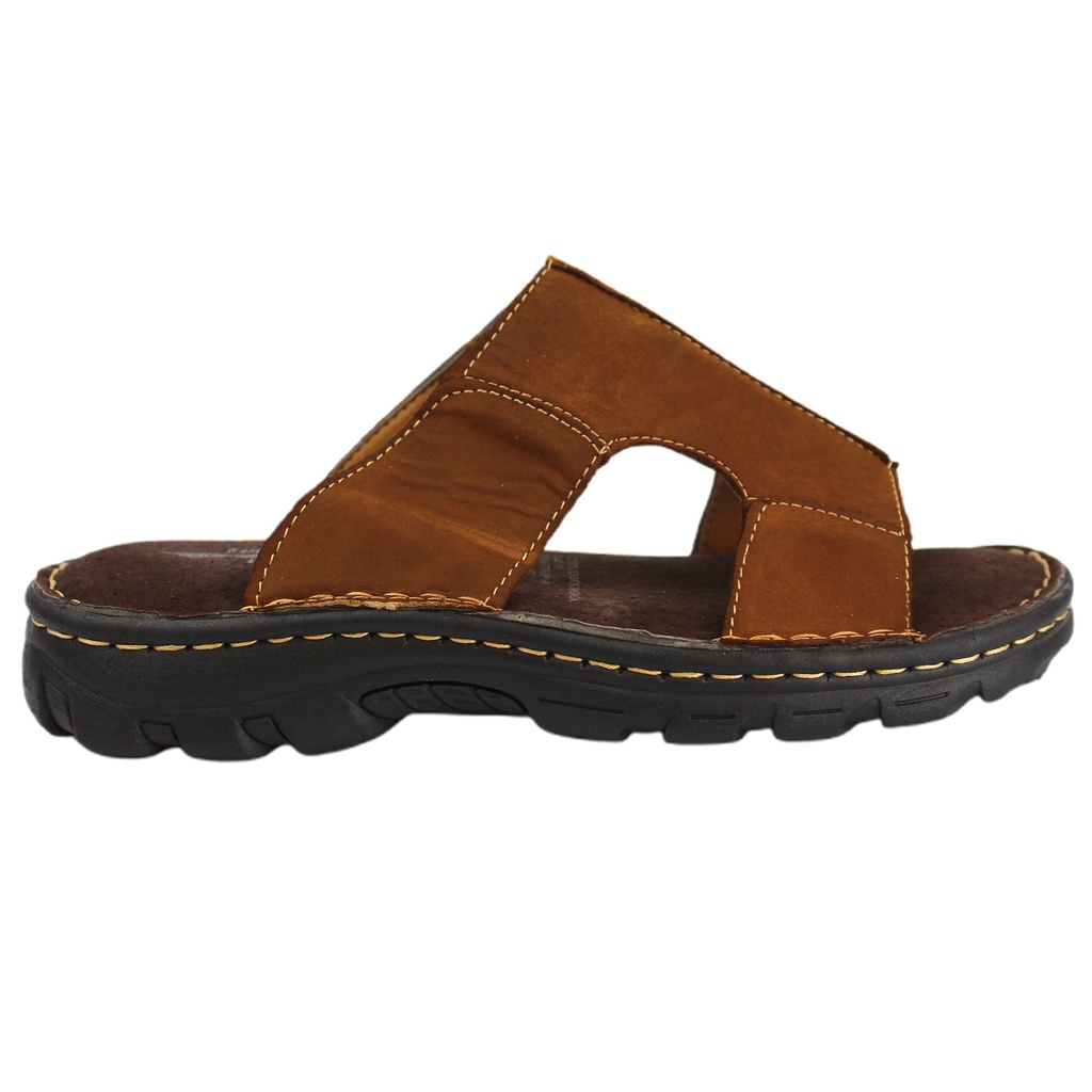 [   226-10Brown] Sandalia Cuero Hombre 226-10Brown (38)