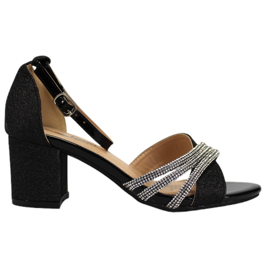 [J0-003Black] Sandalia Mujer J0-003Black (35)