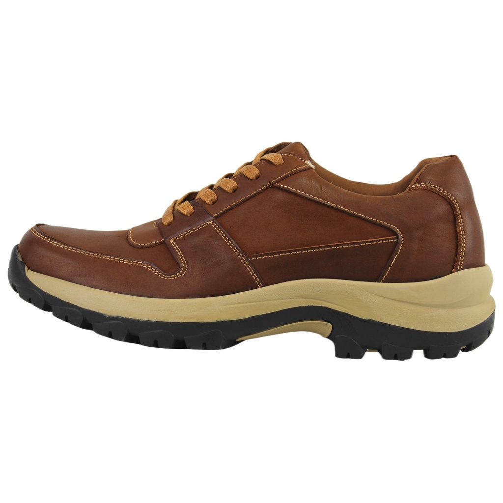 [C43-1807RedBrown] Zapato Hombre Cuero C43-1807RedBrown (38)
