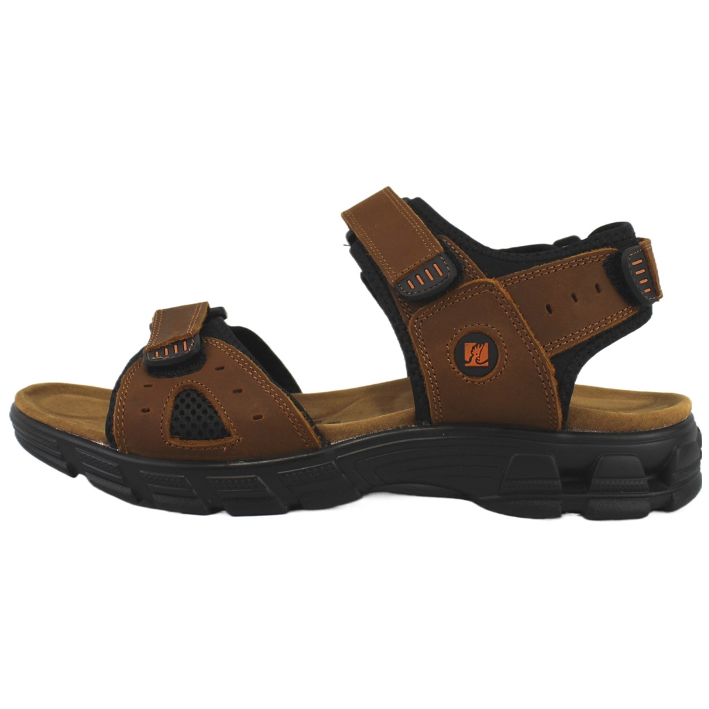 [TH-2120Brown] Sandalia Cuero Hombre TH-2120Brown (38)