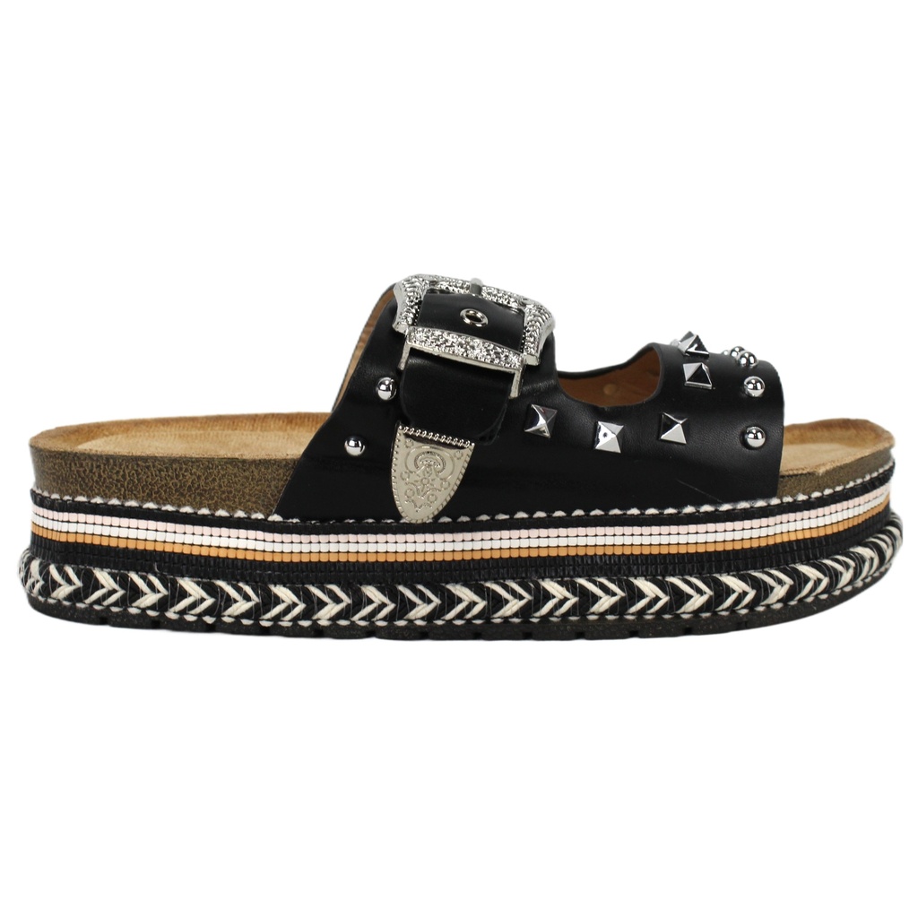 Sandalia Mujer 8608Negro