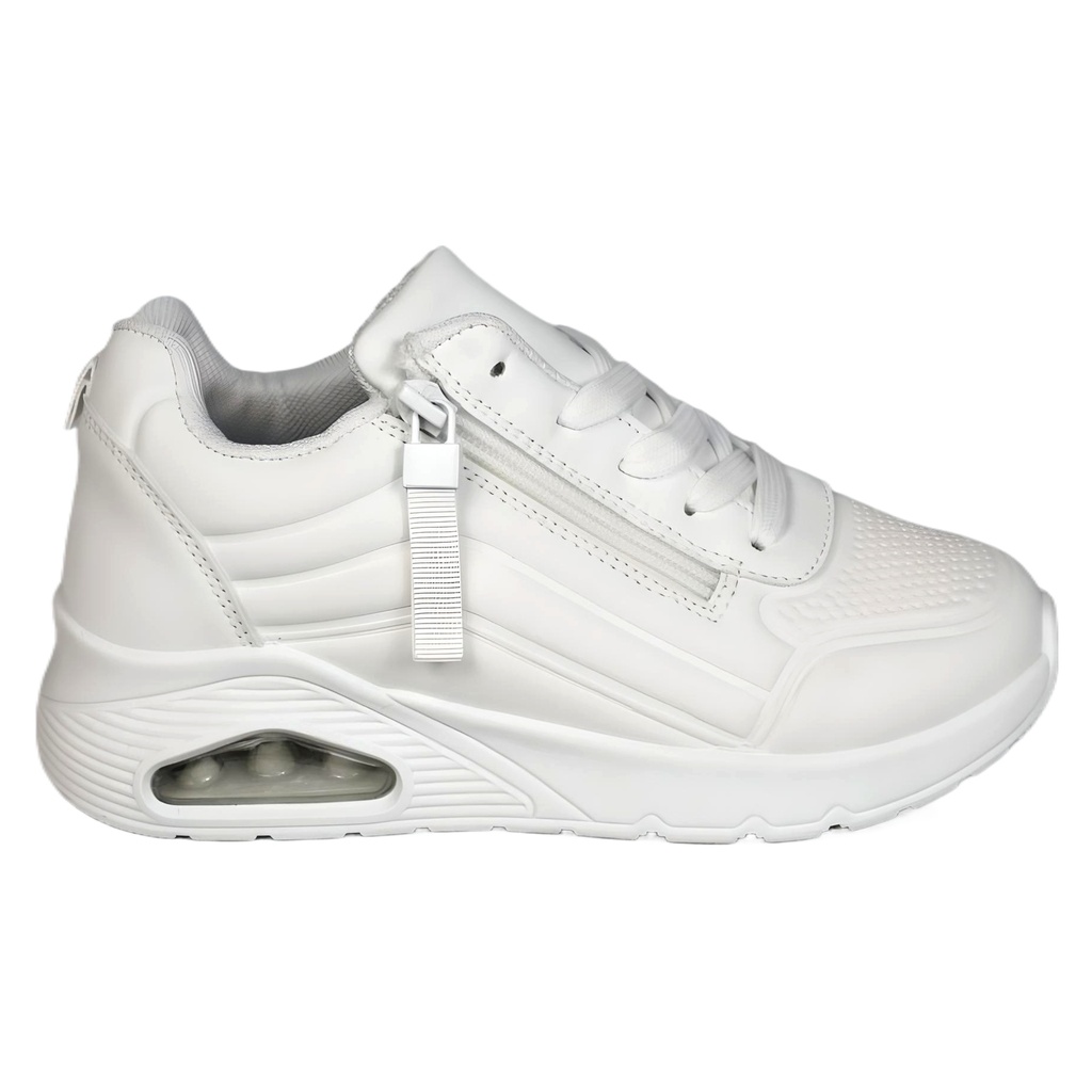 [  QM2402WHITE] Zapatilla Mujer QM2402WHITE (35)