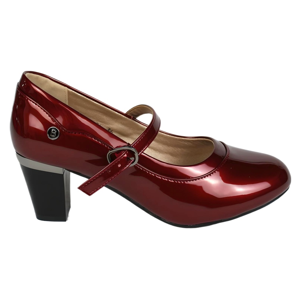 Zapato Mujer 85726BURGUNDY M