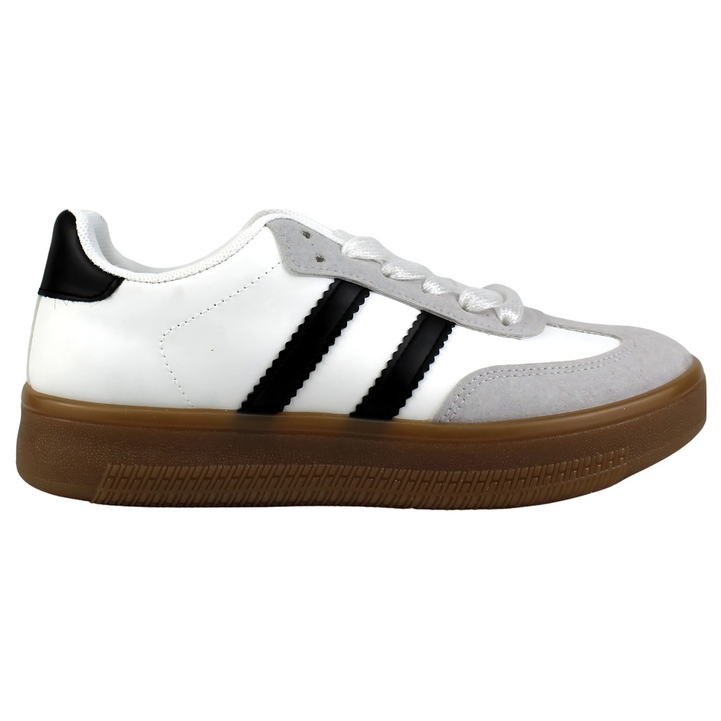 [7-J285WHITE-BLACK] Zapatilla Mujer 7-J285WHITE-BLACK (36)