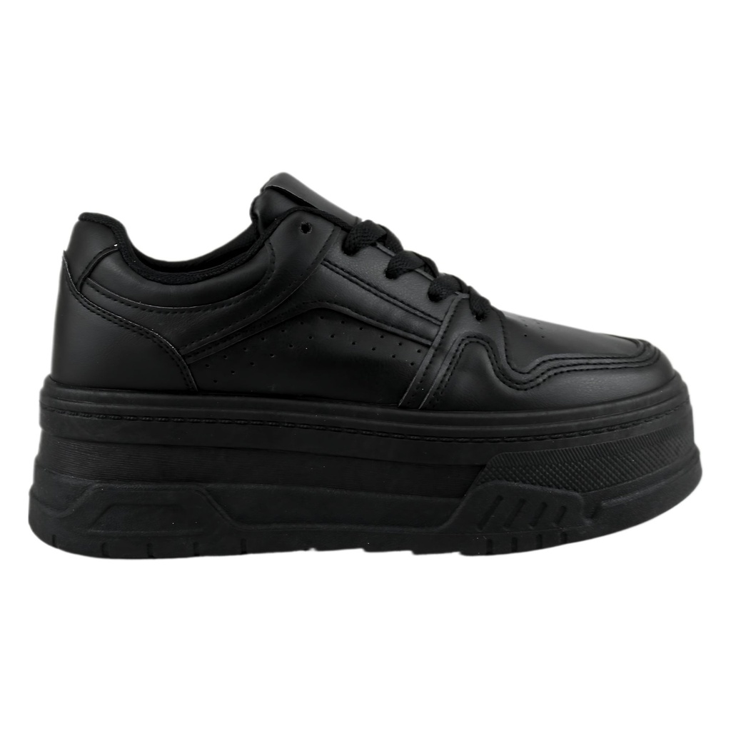 [ 7-J312BLACK] Zapatilla Escolar 7-J312BLACK (36)