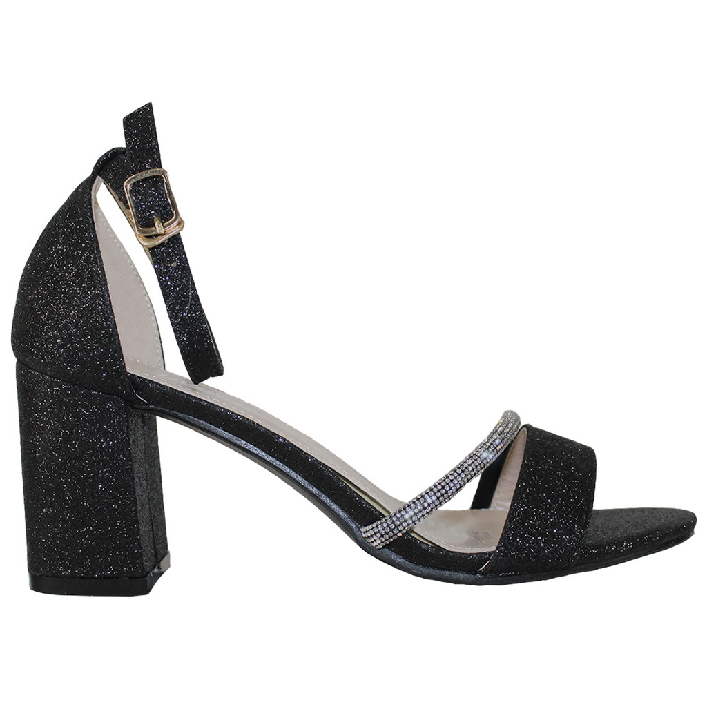 [PG2355-1 Black] Sandalia de Mujer PG2355-1 Black (35)