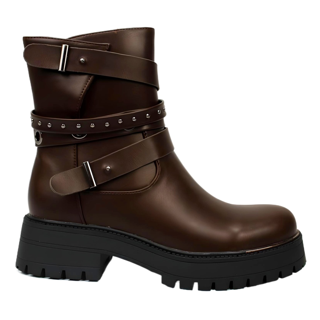 [ G2411-9 Brown] Botines Mujer G2411-9 Brown (35)