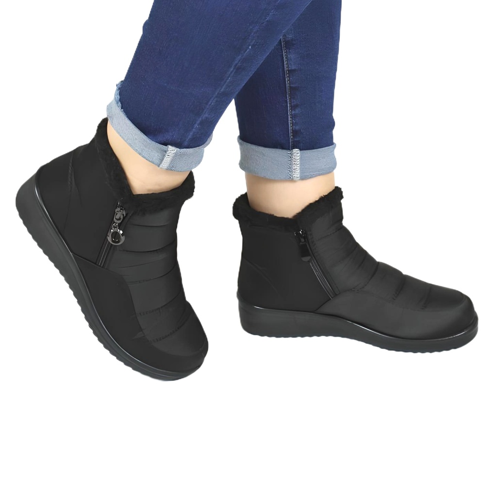 [  QM2429 Black] Botin Mujer QM2429 Black (35)