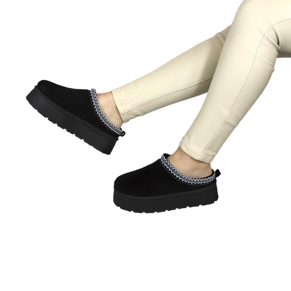 [QM2303 Black] Pantufla Mujer QM2303 Black (35)
