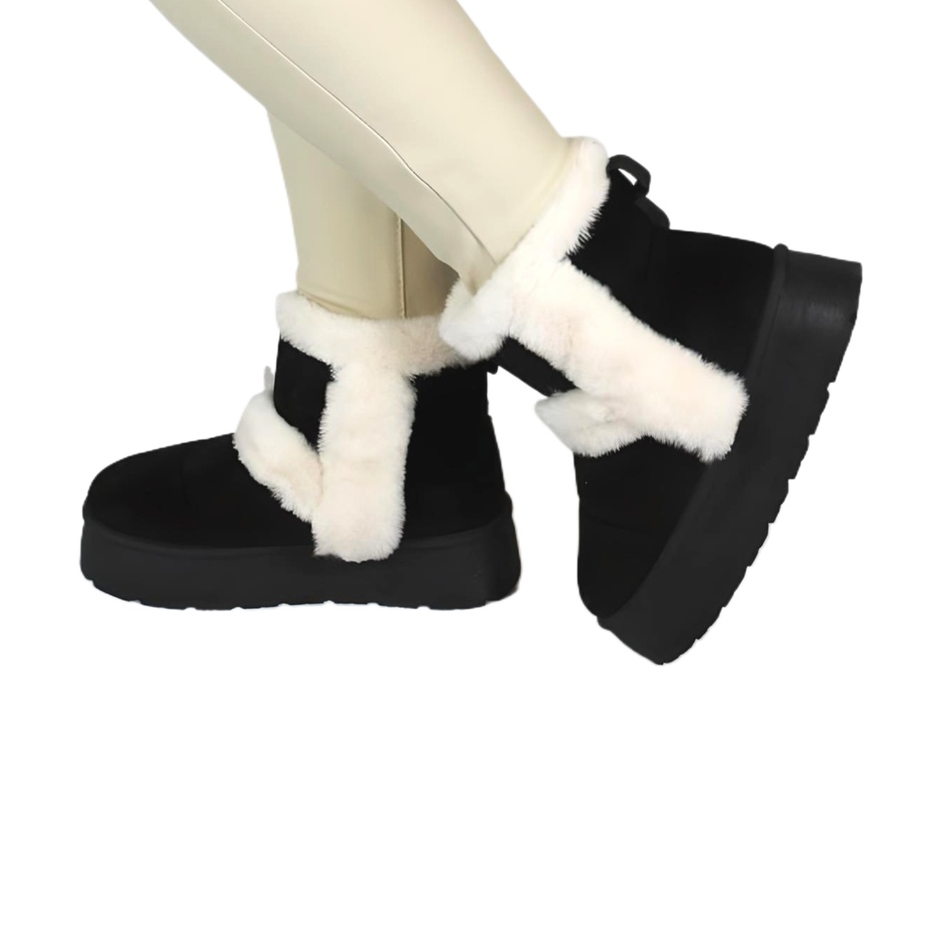 [QM2308 Black] Botin Mujer QM2308 Black (35)