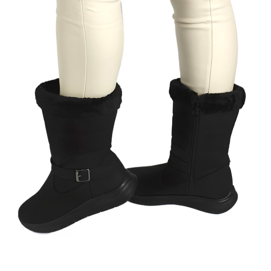 [QM2310 Black] Bota Mujer Invierno QM2310 Black (35)