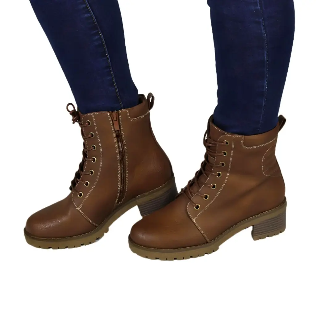 [2302 Coffee] Botin Mujer 2302 Coffee (35)