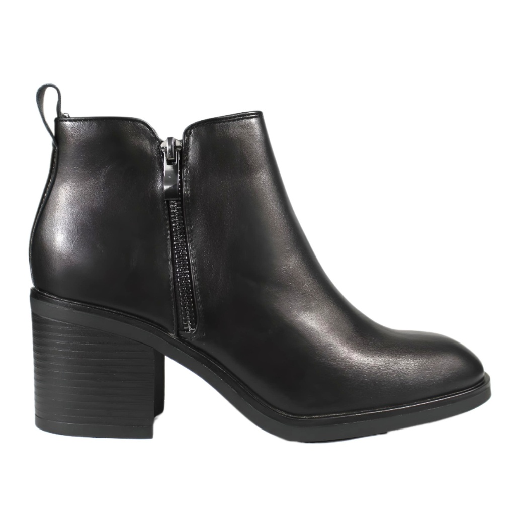 [   PG23083 Negro] Botin Mujer Taco Medio PG23083 Negro (35)