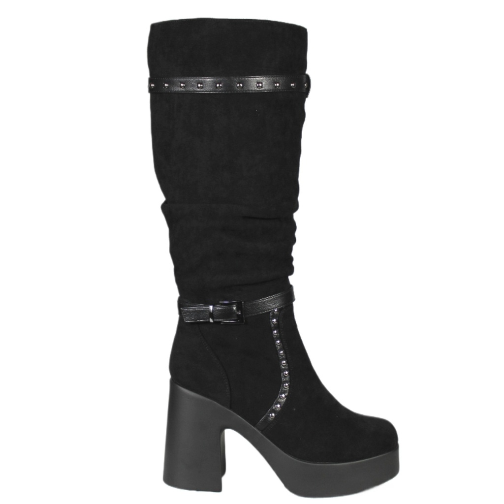 [PG24313 Negro] Bota Mujer PG24313 Negro (35)