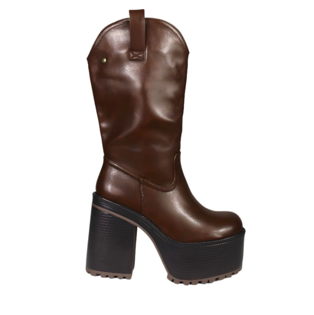 [PG23095 Brown] Bota Mujer PG23095 Brown (35)