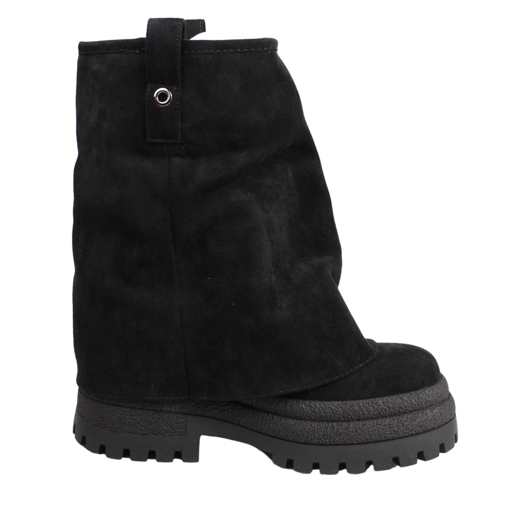 [6520 Negro] Bota Gamuza 6520 Negro (35)