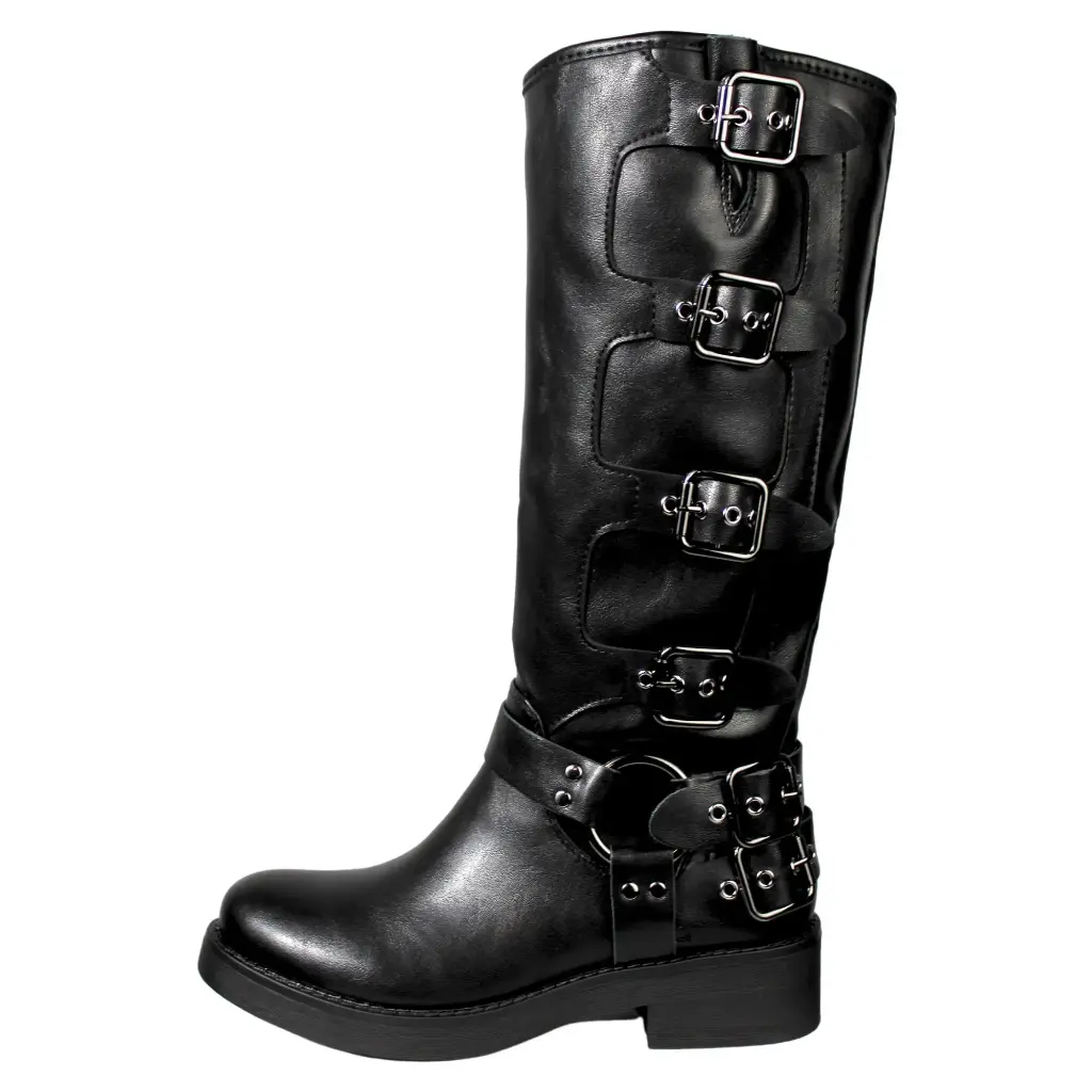 [Q-12Negro] Bota Mujer Q-12Negro (35)
