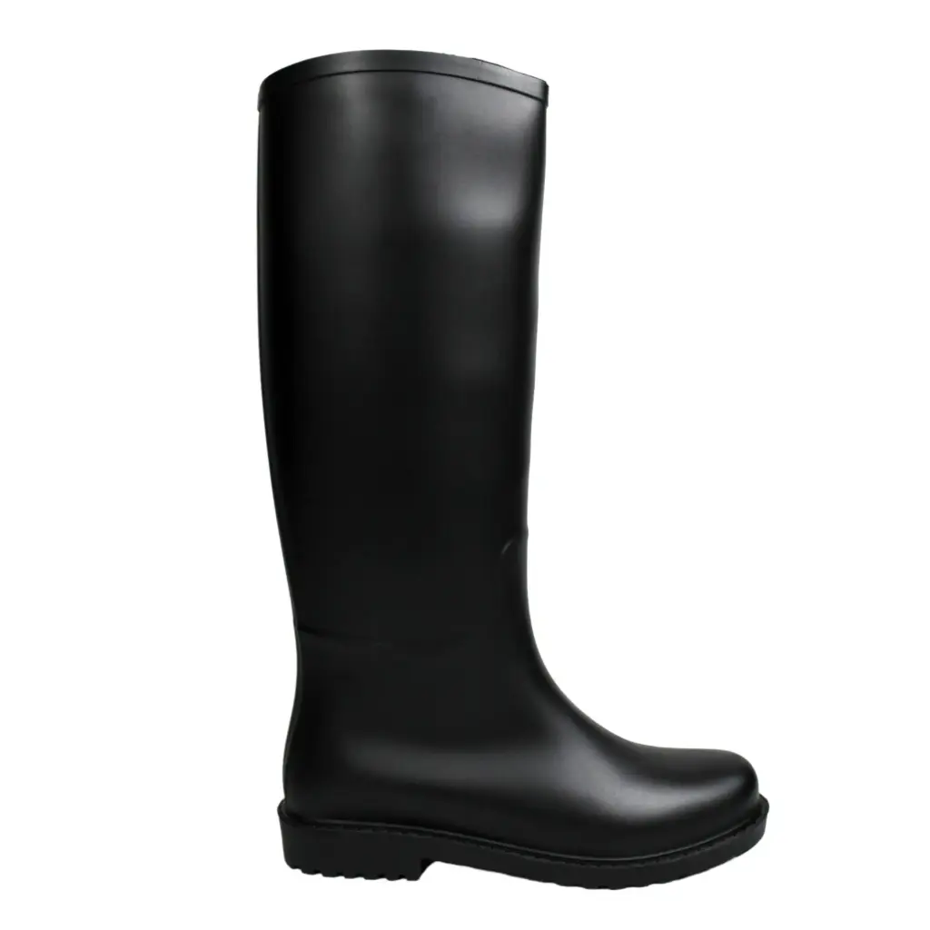 [2808Black] Bota de agua Mujer Impermeable 2808Black (35)