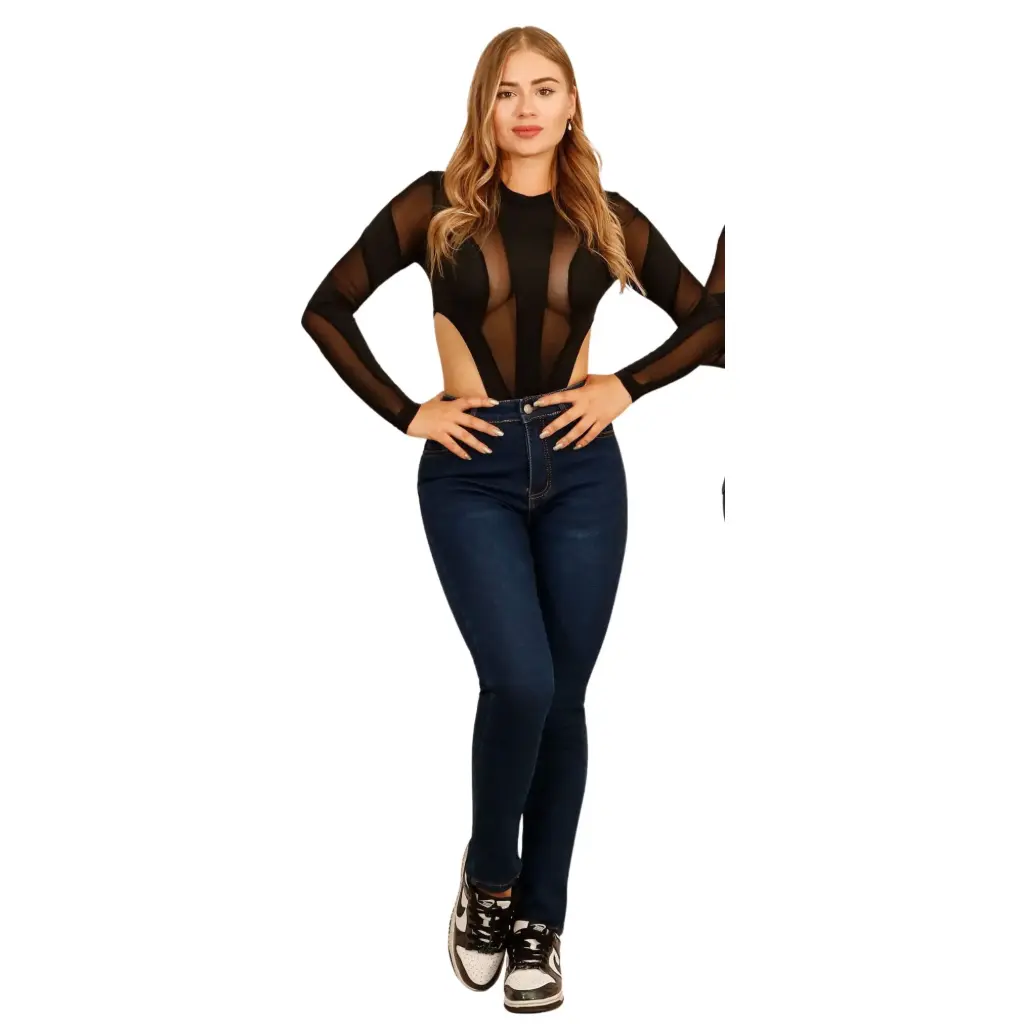 [J9874] Jeans Polar Mujer J9874 (36)
