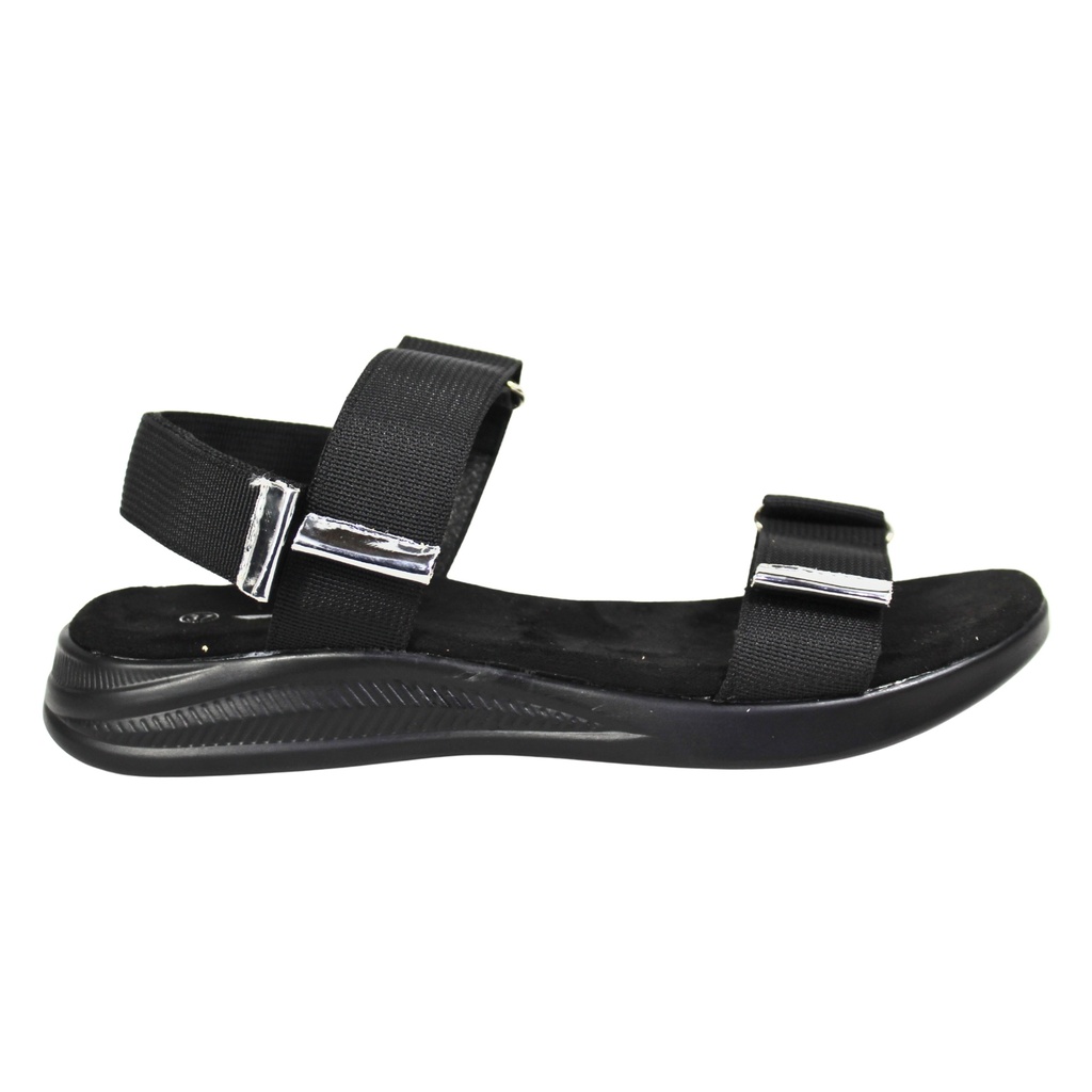 [TGH04Black] Sandalia deportiva de mujer TGH04 (35, Negro)