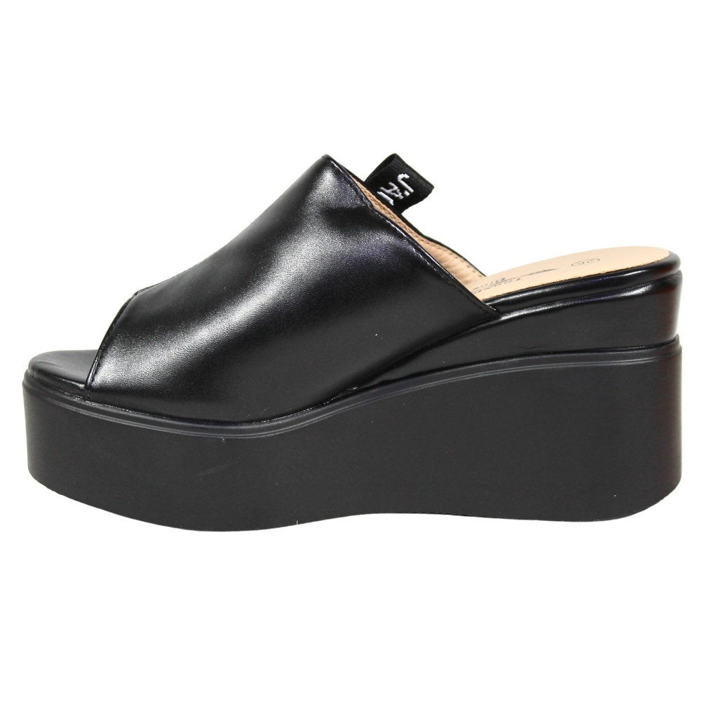 [J0-012Black] Sandalia Mujer Plataforma J0-012 (35)