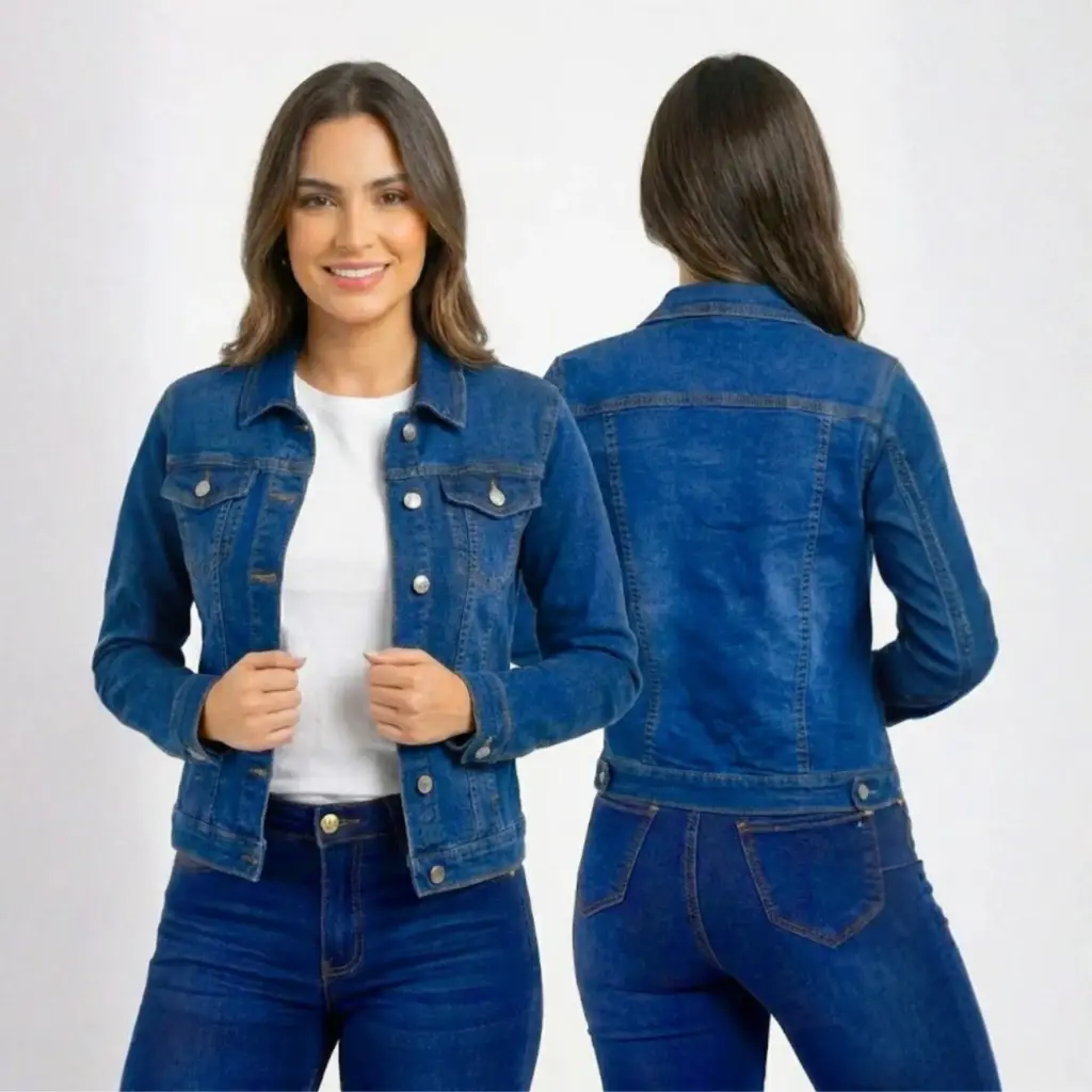 [J8037] Chaqueta Azul J8037 (S)