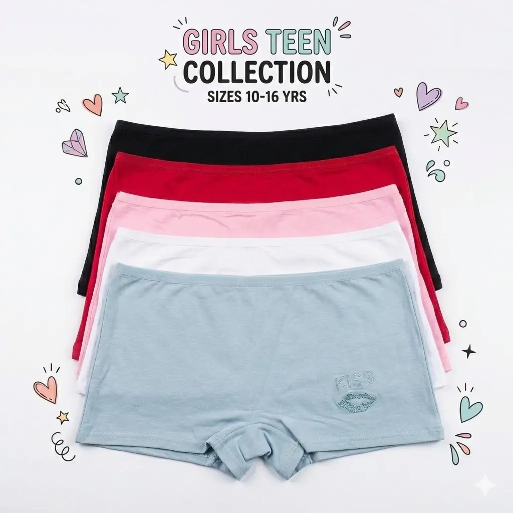 Calzones Pantaleta Niña Pack de 2 2057