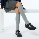 Pack de 3 Polaina Gris Escolar Niña 81010