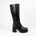 Bota Plataforma Taco Ancho Pand-G PG24315 Mujer