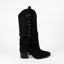 Bota Vaquera Gamuza PG5380-1A Mujer