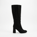 Bota Mujer Brillante Taco Cuadrado PG5362